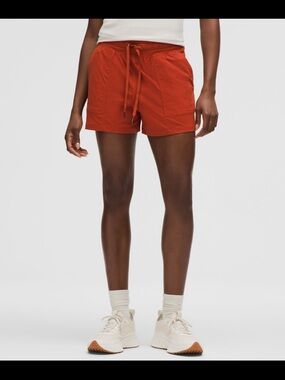 Lululemon Dance Studio HR Short 3.5” Autumn Rust Size 2 NWT